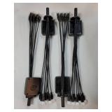 Solar Garden Lights - Upgraded Solar Swaying Light, Sway by Wind, Outdoor Lights, Yard Patio Pathway Decoration, High Flexibility Iron Wire & Heavy Bulb Base, Warm White (4 Pack) - Retail: $29