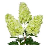 3PCS Fake Flowers Hydrangea Artificial Flowers 28 Long Stem Green Faux Flowers for Vase, Real Touch Silk Flowers DÃ©cor for Floral Arrangement Home Farmhouse Office Hotel Decoration - Retail: $22"