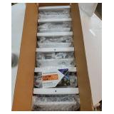 T-SUN Bright Solar Post Cap Lights 6 Pack â Outdoor Waterproof Solar Powered Deck Fence Post Lights for Wooden (4x4/6x6) & Vinyl (4x4/5x5) Posts â 2 Modes for Garden, Patio, Gate, Mailbox, P