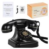 Audio Guest Book Wedding Phone, Guest Book Retro Phone Audio GuestBook - for Wedding, Bridal Shower, Baby Shower, Birthday Party, Anniversary - Retail: $83