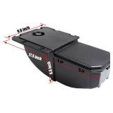 Bed Cargo Partition Storage Bin with Code Lock Compatible with Ford Maverick XL 2025 2024 2023 2022 Accessories, Rear Truck Side Organizer Fit Maverick XL - Retail: $55