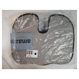 Everlasting Comfort Doctor Recommended Memory Foam Seat Cushion for Office Chairs & Car Seat - Ergonomic Office Desk Accessories for Tailbone Pain Relief, Sciatica & Back Support - Retail: $48