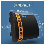 Everlasting Comfort Lumbar Support Pillow for Office Chair - Gel Infused Back Cushion for Chair, Car, Couch - Lumbar Pillow Promotes Better Posture, Back Pain Relief - Ideal for Gaming and Desk Chairs