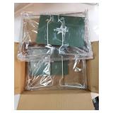 2 Pcs Cabinet Organizer Shelfï¼Stackable Kitchen Counter Shelves, Spice Rack, Countertop Organizersï¼Clear Plastic Storage Shelves Rack for Makeupï¼Bathroom, Cupboardï¼Deskï¼Pantry