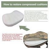 Portable Hunting Seat Cushion, 11.4 x 15.7 x 2.8in Thicken Lightweight Outdoor Cushion, Waterproof Sponge Dirty Proof Pad for Hunting, Camping, Stadium, Outdoor Sports, Fishing-C - Retail: $24