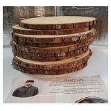 Set of 10 Wood Slices for centerpieces! Wedding and Baby Shower centerpieces (Set of 10 Medium (9-11)) - Retail: $50"