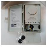 WiFi Pool Timer, Outdoor Indoor Smart Switch, 40 AMP, 2HP, 120, 240, 277 VAC, Heavy Duty Pool Controller Light Timer Box for Pool Pump, Water Heater, Spa, Powerful Electrical Appliances - Retail: $47