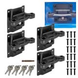 4 Pcs Ruck Bed Tie Down Anchors with Cleats & Plates, Compatible with Ford F150 F250 F350 & Raptor 2015-2024 2025,Super Duty Models. One is Broken. - Retail: $35
