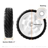 Replacement 115-4695 Wheels Compatible with Toro Lawn Mower - 8 Back Drive Wheel Plastic Gear Assembly Compatible with Toro 20332 20333 20334 22" Recycler Lawn Mower, 2 Pack"