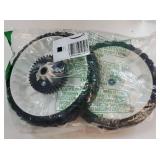 Replacement 115-4695 Wheels Compatible with Toro Lawn Mower - 8 Back Drive Wheel Plastic Gear Assembly Compatible with Toro 20332 20333 20334 22" Recycler Lawn Mower, 2 Pack"