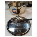 Hawkins 3 Liter Inner Lid Pressure Cooker, Stainless Steel Cooker, Wide Design Pan Cooker, Induction Cooker, Silver (HSS3W) - Retail: $59