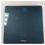 Digital Bathroom Scale for Body Weight, Weighing Professional Since 2001, Crystal Clear LED and Step-on, Batteries Included, 400lb/180kg, Blue