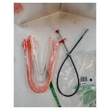 35.5inch Drain Clog Remover(1pcs), 25inch Drain Snake Hair Remover(6pcs) ï¼ Cleaning Brush(2pcs), Hair Catcher Drain Auger Cleaner Tool Set For Toilet, Kitchen Sink, Bathroom Tub, Sewer, 9 Pack - 