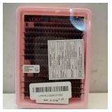 280Pcs Wispy Individual Lashes DIY Eyelash Extensions 8-16MM D-Curly Lash Extensions Lash Clusters 80D Cluster Eyelashes DIY.  SOME LASHES MIGHT BE MISSING.