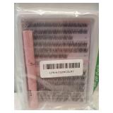 Wispy Lash Clusters Kit Natural Eyelash Clusters Extensions Kit 144pcs Individual Lashes DIY Lash Extension Kit with 10-16mm Lashes Clusters, Lash Bond and Seal,Lash Tweezers.  Some Lashes Missing. - 