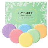 Shower Steamers Aromatherapy, HayaYoffi Gifts Set 6PCS Shower Bombs with Natural Essential Oils, Shower Tablets for Self Care & Relaxation, Mothers Day Gifts for Mom, Birthday Gifts for Women