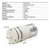 HDVP1-B12 Small high Negative Pressure Vacuum Pump 12V Micro air Pump brushless Motor PWM Speed Control Long Life Mini Diaphragm Pump 1.0L/min - Retail: $22