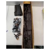 Photo Backdrop Stand, 10x9ft(WxH) Adjustable Photography Backdrop Stand, Aluminum Alloy Studio Photo Background Stand Support System for Party, Wedding, Photography, Advertising Display - Retail: $50