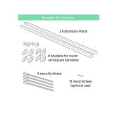 Banister to Banister Universal Kit for Baby/Pet Gate