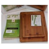 Bamboo Cutting Board Set Non Slip Feet Over Sink Gifts Best Mama Mommy Bonus Busy Mom Ever Christmas Xmas Birthday Law Step Stepmom Stepmother Who Have Everything Good Unique Useful Present