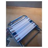 Caribbean Joe Low Steel Outdoor Portable Beach Chair