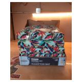 20 in. W x 20 in. D Universal Outdoor Seat Pad in Bananas (Set of 5) - Retail: $95