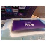 Roku Smart TV 2025  32-Inch Select Series, 1080p Full HD TV  Roku TV with Voice Remote Flat Screen LED Television with Wi-Fi for Streaming (BROKEN SCREEN/MISSING CONTROL)- Retail: $140