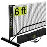 Dinkers Club Portable Pickleball Net System - 6ft - Retail: $125