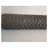 Modern Geometric Pattern Door Mat - grey