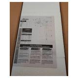 Hunter Astwood Polished Nickel 1 Light Sconce Wall Light Fixture - Retail: $130