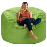 Large Lime Green Bean Bag Chair - Retail: $149