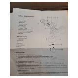 Modern Crystal and Brass Vanity Light - Retail: $189