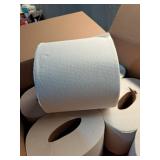 Jumbo Roll White Paper Towels - Industrial Size - 6 big T rolls