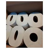 Jumbo Roll White Paper Towels - Industrial Size - 6 big T rolls