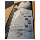 Black Anthracite 5-Tier Steel Wire Shelving Unit (48 in. W x 72 in. H x 18 in. D) - Retail: $149