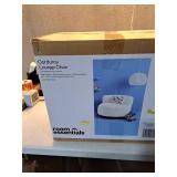 Memory Foam Filled Bean Bag Chair with Corduroy Cover Cream - Room Essentials - Retail: $85