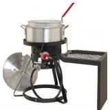 Outdoor Propane Cooker with Basket - Retail: $89