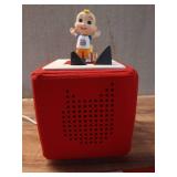 Tonies Cocomelon Toniebox Audio Player Starter Set with JJ, Red, Weight: 3 lbs - Retail: $90