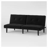 Futon Sofa Black - Room Essential - Retail: $160