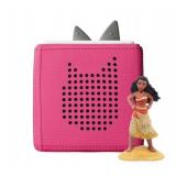 tonies Disney Toniebox 1 Audio Player Starter Set for Kids with Moana, 2.4 Ghz, Age Group 3+, Pink - Retail: $135
