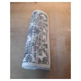 Maples Rugs Distressed Tapestry Traditional Washable Hallway Runner Rug for Indoor  2  x 6   Beige