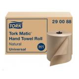 Tork Matic White H1 Hand Towel 6 Rolls x 700 ft, 100% Recycled Fiber - Retail: $50