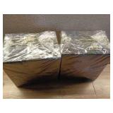 Pack of 2 ,Bulletin Board, 2 Pack 24 x 16 Inches Foldable Decorative Felt Pin Board with 50 Push Pins to Display Photos, Notes, Poetry, Suitable for School, Home, Office, Wall, Refrigerator, Cabinet -