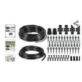 HIRALIY 210FT Drip Irrigation Kit - Retail: $80