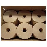 Pack of 2 ,Universal Hardwound Paper Towels, 7.88 in. X 800 Ft., Natural, 6-Rolls/Carton - Retail: $84