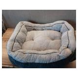 INVENHO Small Dog Bed Orthopedic Warming Soft Calming Sleeping Durable with Anti-Slip Bottom