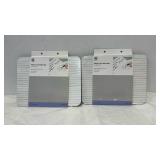 2 U Brands 9\"x12\" Dry Erase Lap Boards