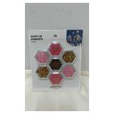 U Brands 7ct Hex Locker Magnets- Giddy Up