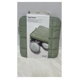 U Brands 10\"x10\" Nylon Puffer Tech Pouch