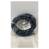 Silicone Vacuum Tubing Hose Line, 10 Ft 1/4\" (6mm) Inner Diameter Hose, High Tempterature 130PSI Max Pressure for Multiple Use, Auto Replacement Vacuum Hose Line for Vehicle Radiator (Black)